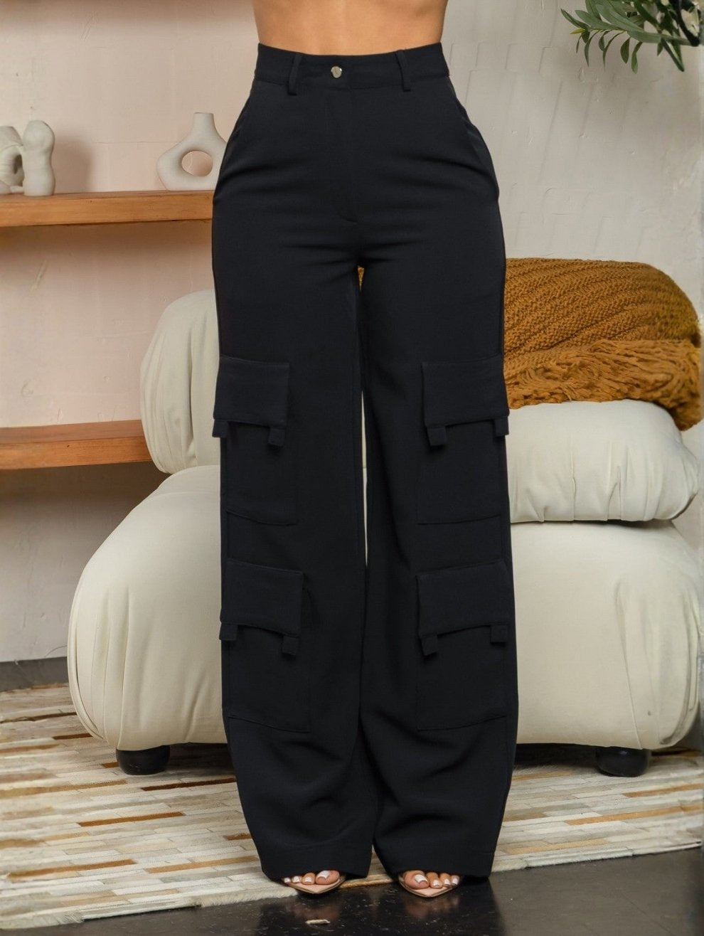 Cargo Pants High Waisted