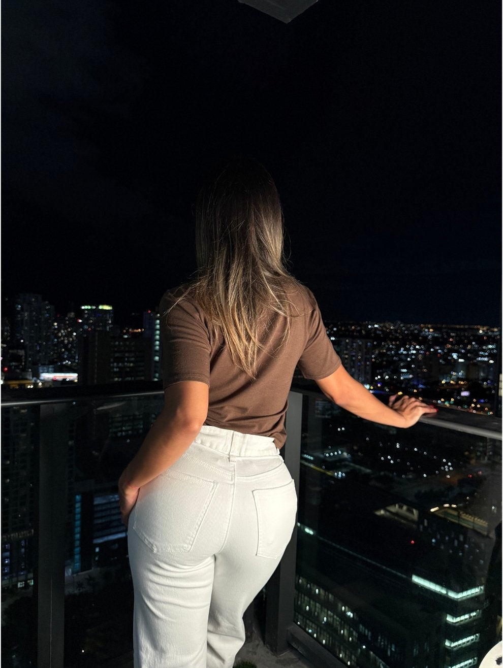 Jean High Rise Drawstring