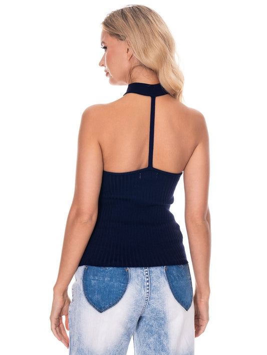 Top Ribbed Halter