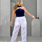 White Lace Pants