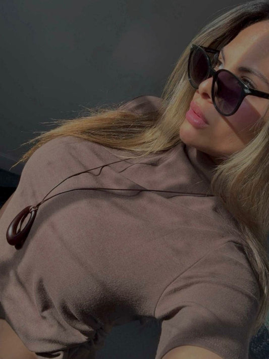 Mocha Classic Blouse