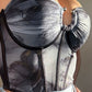 Marble Mesh Corset
