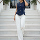 Denim Luxe Top/Vest