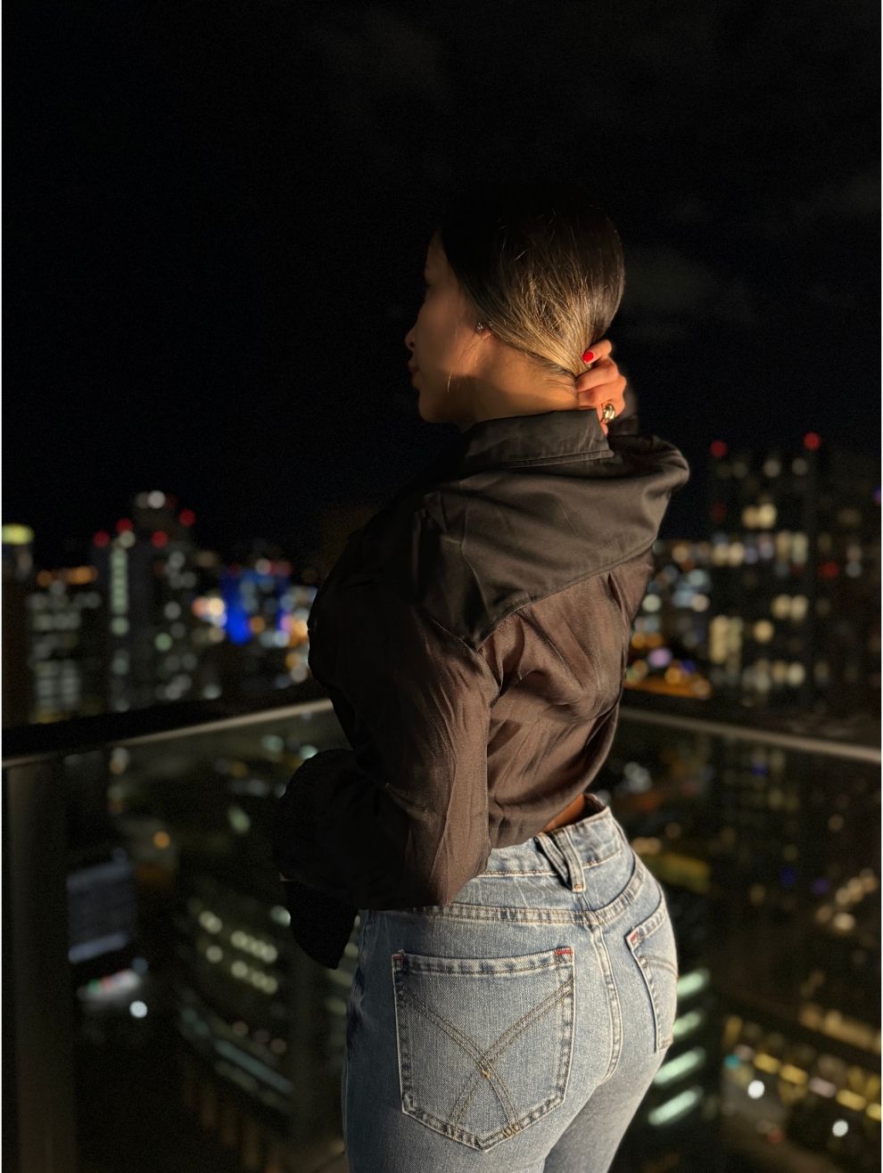 Silk Long Sleeve Blouse