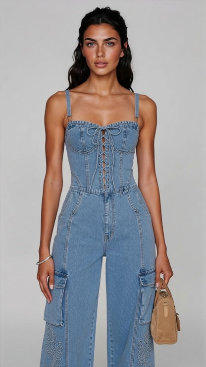 Bleu Jumpsuit